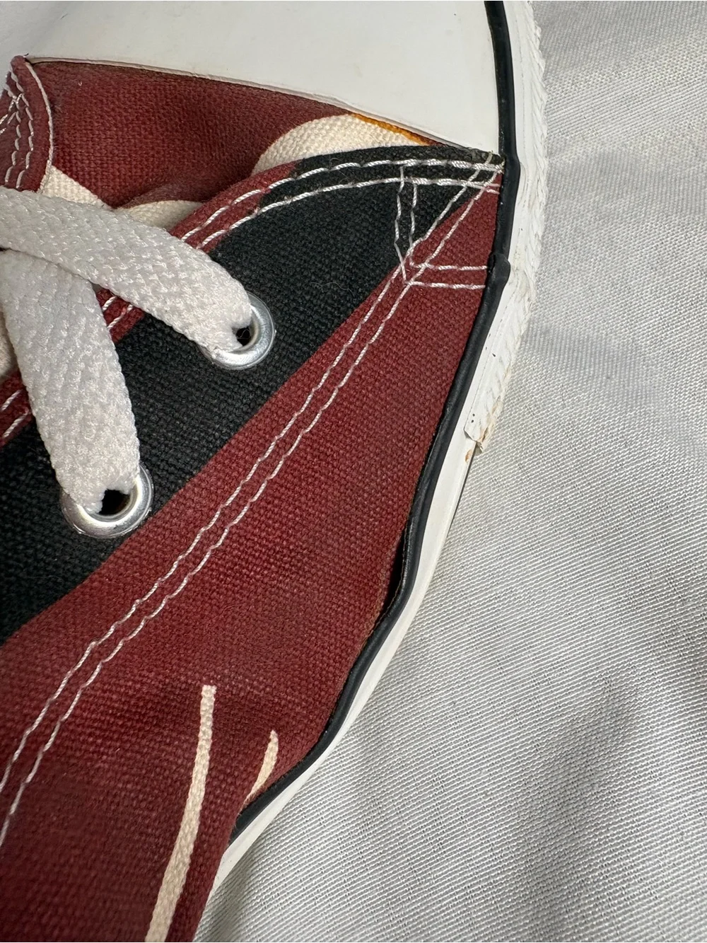 Eddie Van Halen EVH 5150 Frankenstein Stripe High Top Sneakers Men's (14) EV029